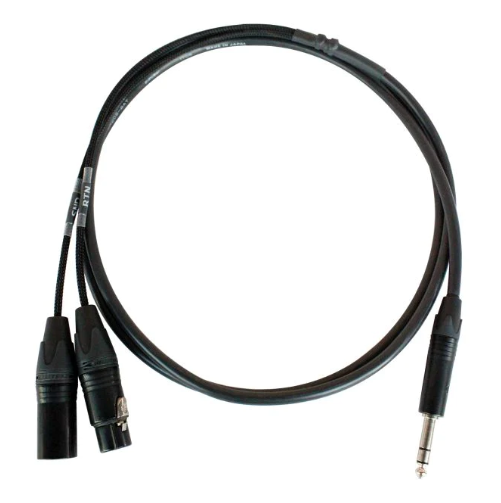 Digiflex CIN-1S-1FX1MX-10-RS MR202-2AT Insert Cable TRS Ring Send to XLRM & XLRF - 10 Foot