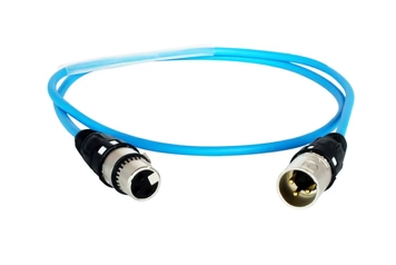 Digiflex CXX-AES-25 Câble AES/EBU avec connecteurs XLR numériques – 25 pieds (bleu)