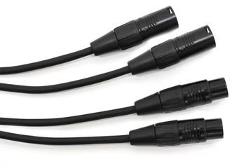 Digiflex DPR-2FX/2MX-15 2 Channel Cable XLRM to XLRF Connectors - 15 Foot