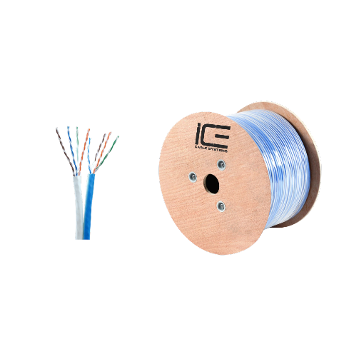 Ice Cable CAT6/SIAMESE Cat6 Siamese Cable - 1000ft Spool