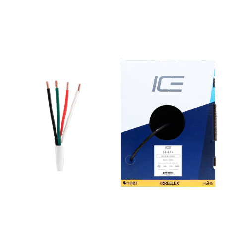 Ice Cable 14-4FX/BOX/WHT 14-4 Câble d'enterrement direct – Boîte de 152,4 m (Blanc)