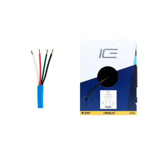 Ice Cable 16-4FX/BOX/BLU 16-4 Câble d'enterrement direct – Boîte de 152,4 m (bleu)