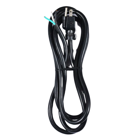 American DJ ECAC8 12/3 Gauge Edison Plug to Bare Wire Cable - 8'