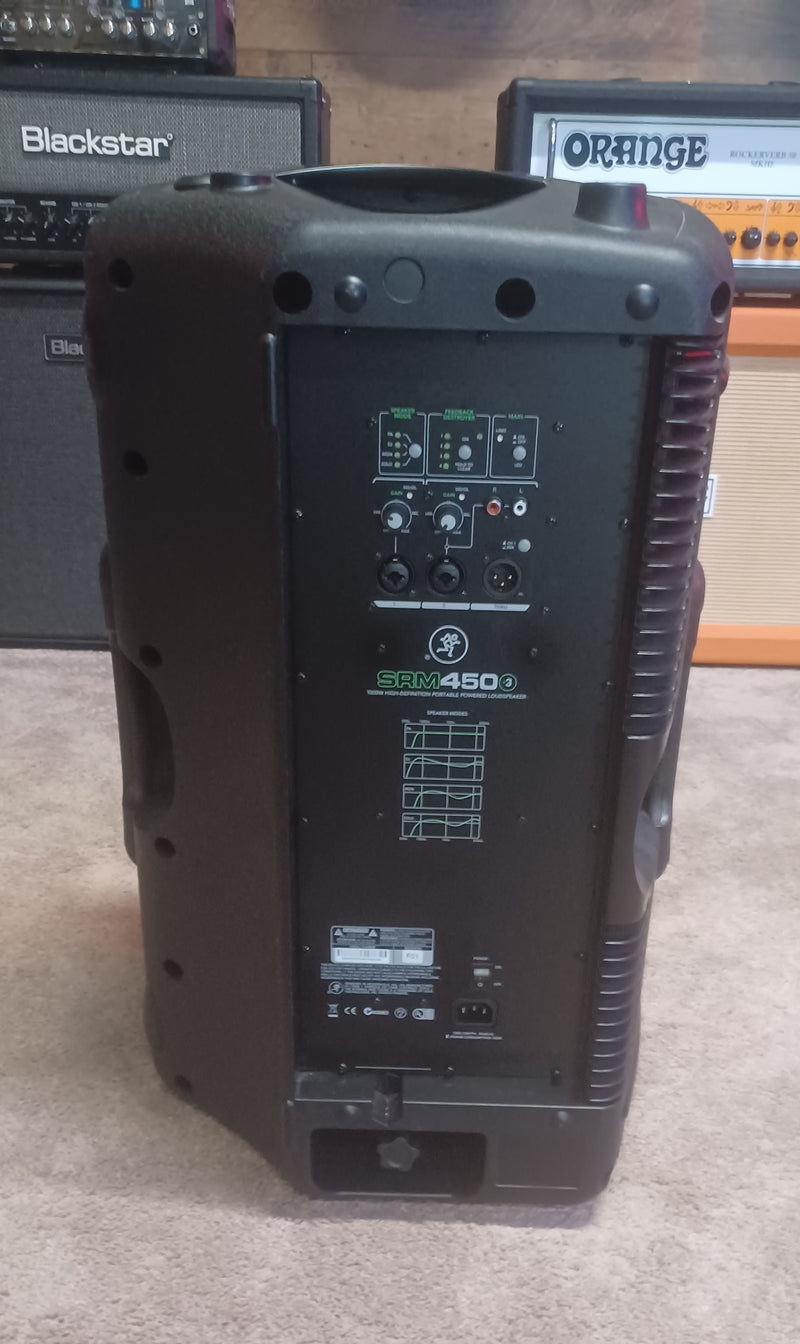 MACKIE SRM450V3 haut-haut-haut-parleur alimentaire portable à haute définition 1000W - 12 "(utilisé