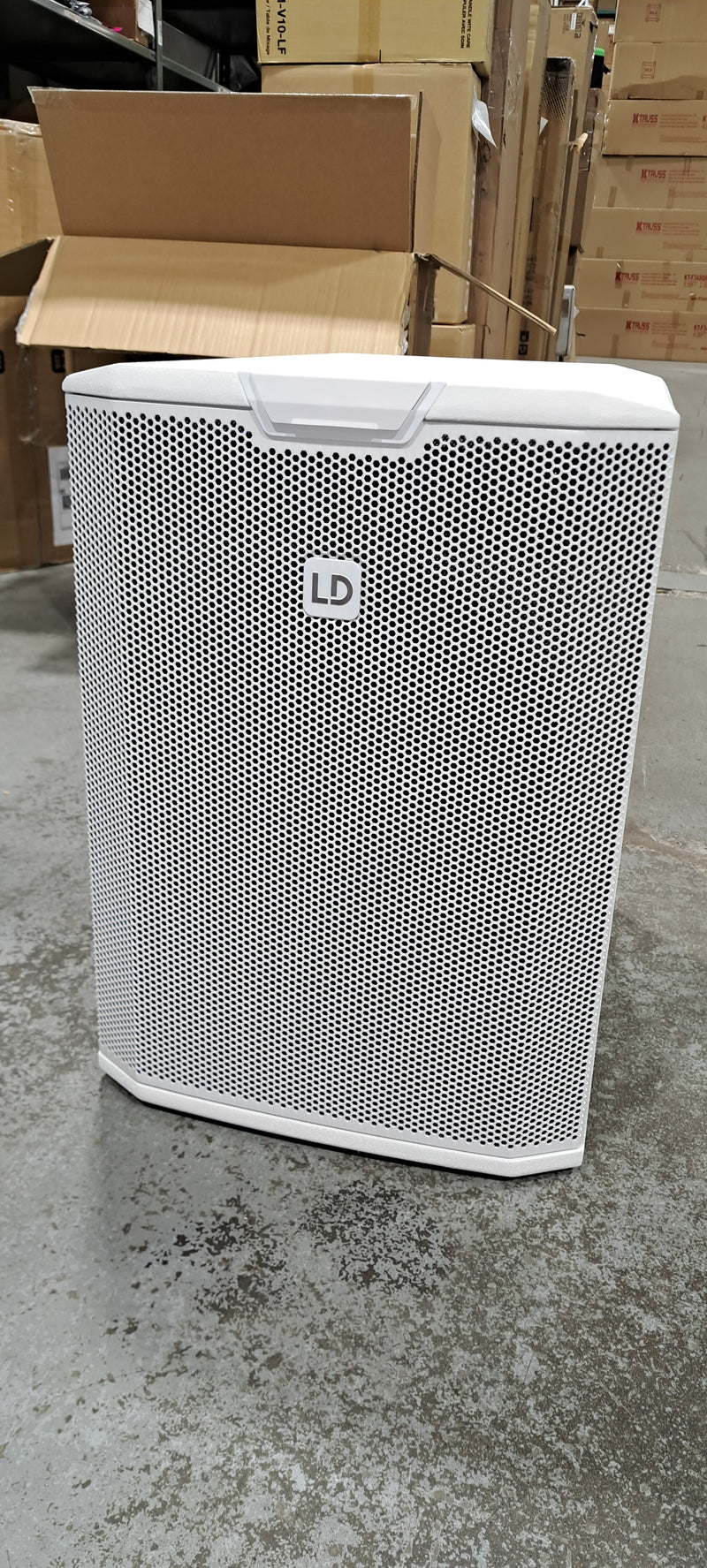 LD Systems MAUI 28 G3 W Compact Cardioid Column PA System (White) (DEMO)