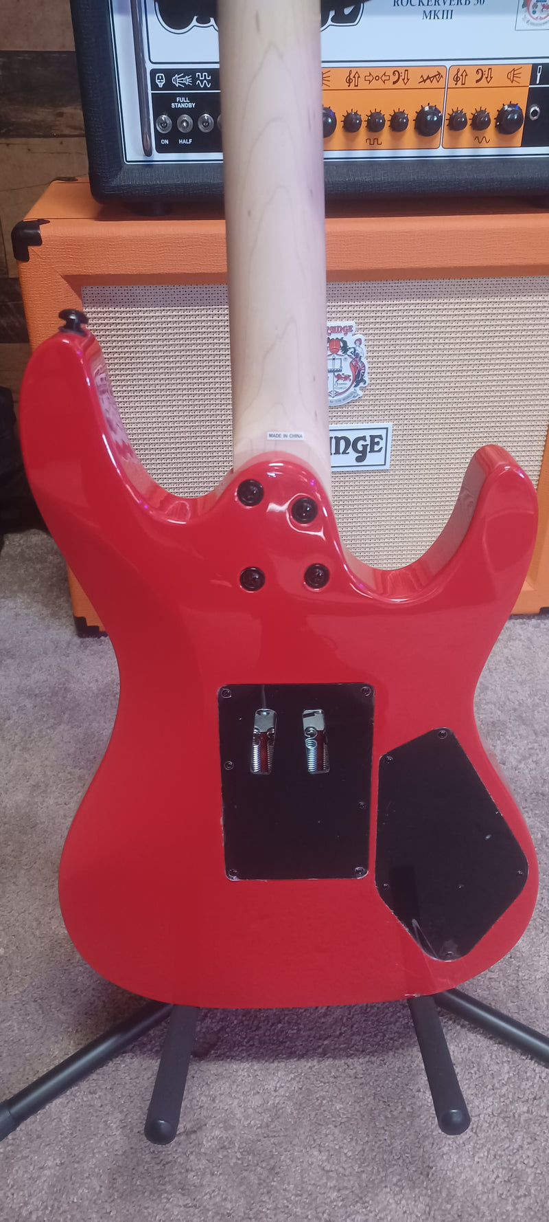 Kramer STRIKER HSS Left-handed Electric Guitar (Jumper Red) (DEMO)