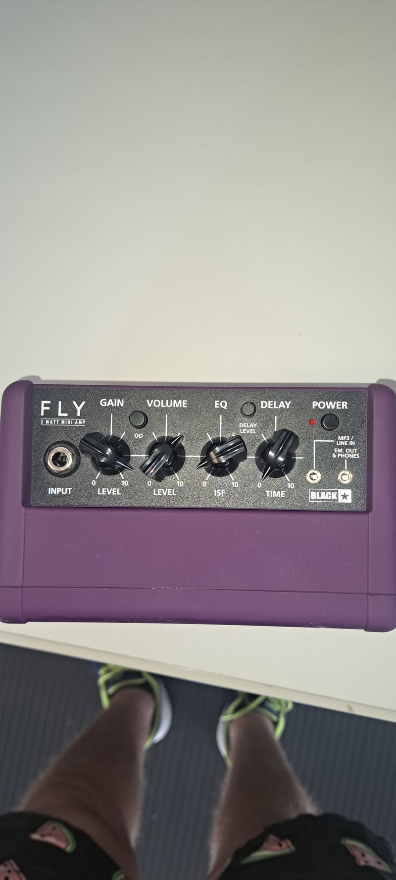 Blackstar FLY 3 3W Mini Guitar Amp (Purple) (DEMO)