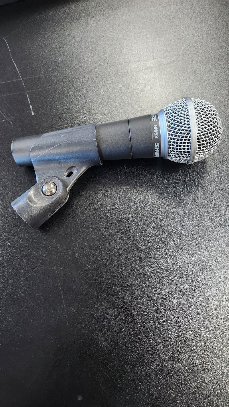 Shure SM58-LC Microphone dynamique unidirectionnel / cardioïde (utilisé)