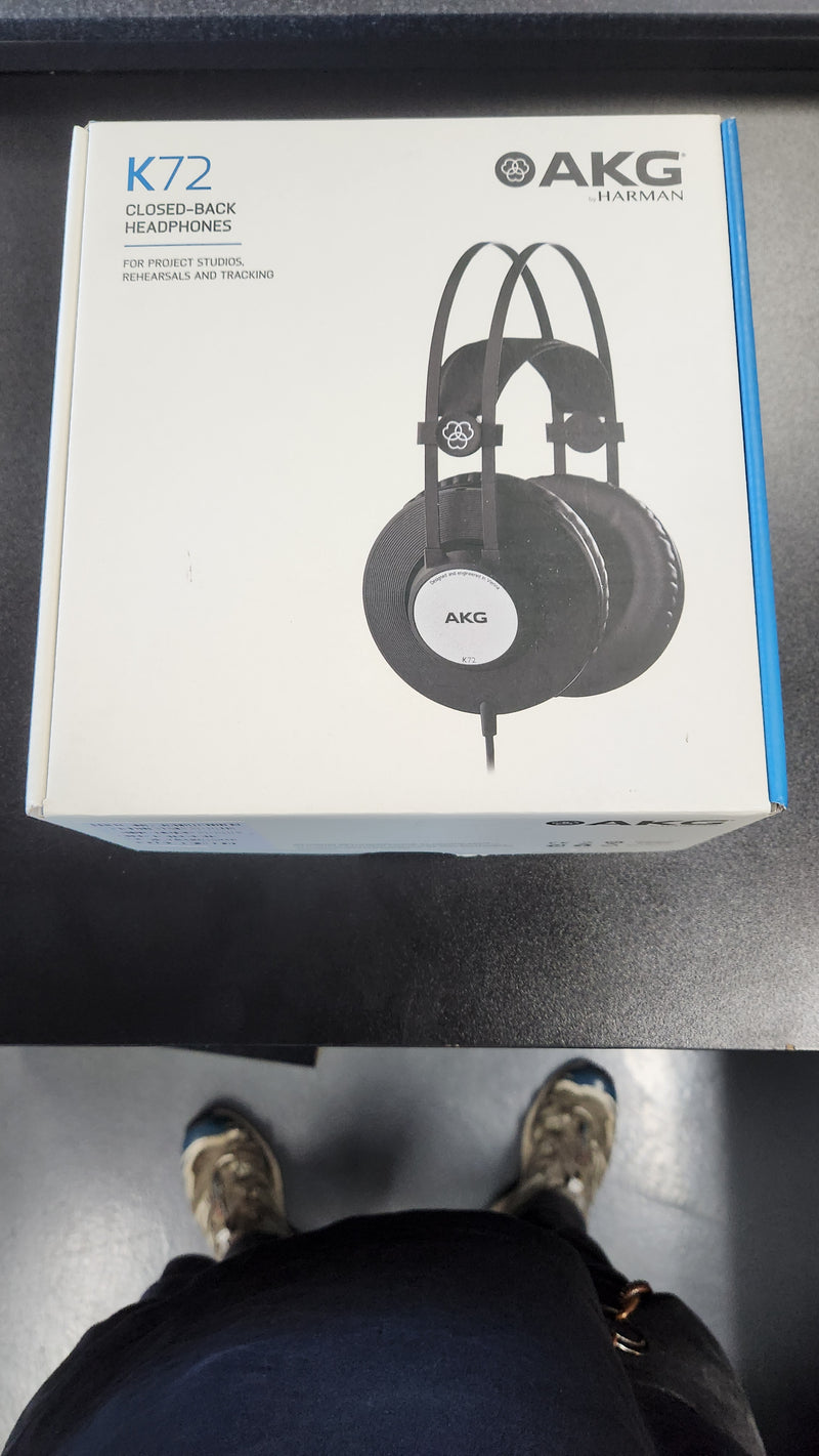 AKG K72 Closed-Back Studio Headphones (USED)