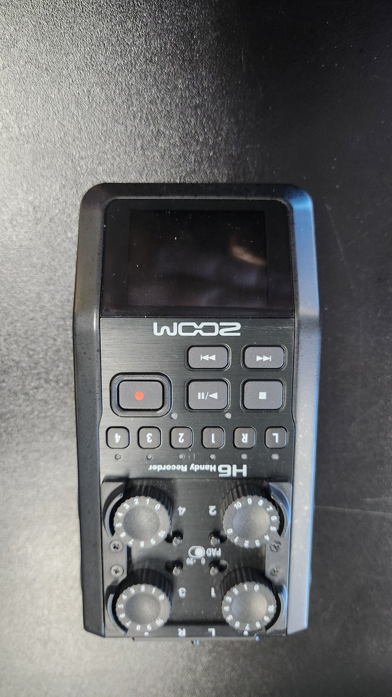 Zoom H6 Handy Recorder With Interchangeable Microphone System (USED)