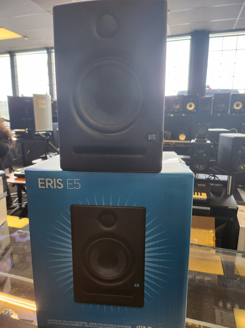 PreSonus ERIS E5 Single High-Definition Active Studio Monitor - 5.25" (DEMO)