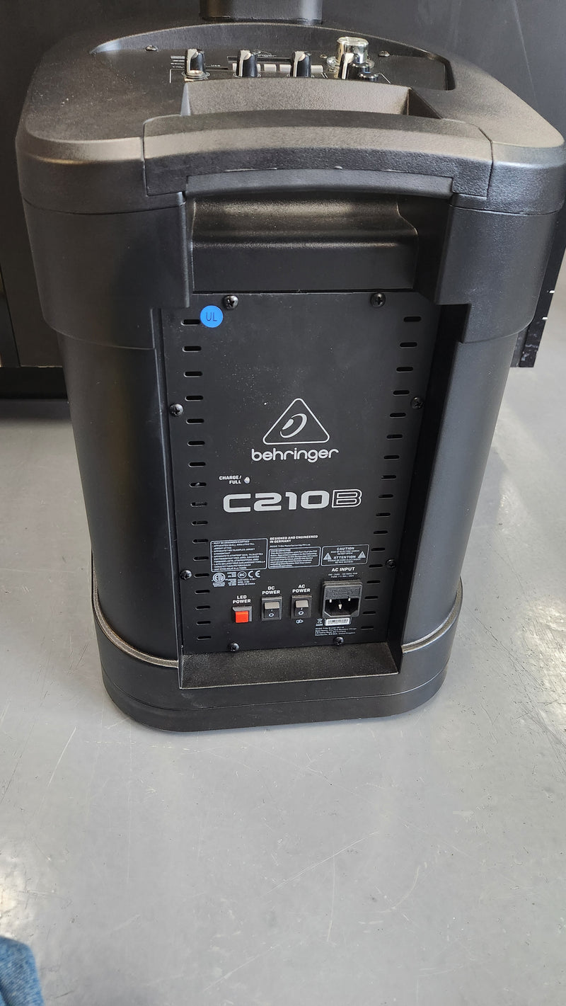 Behringer C210B 160W Active Column Speaker with Battery (USED)