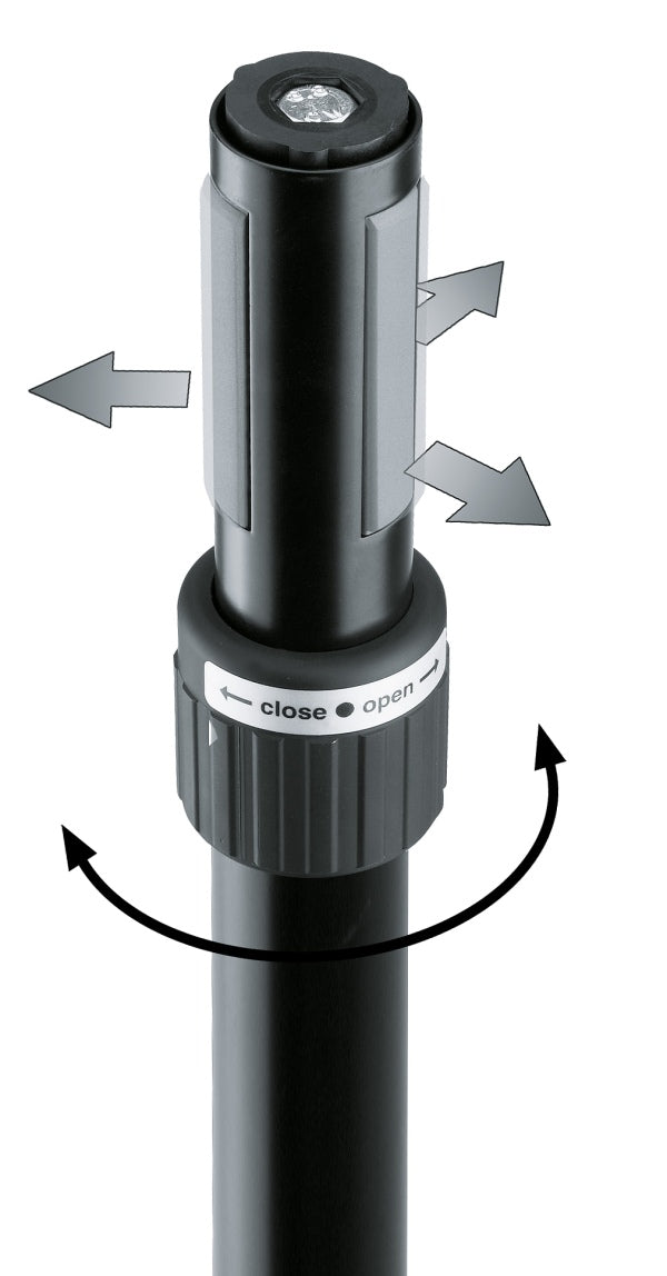 K&M 21360 Distance Rod w/Mandrel Ring Lock