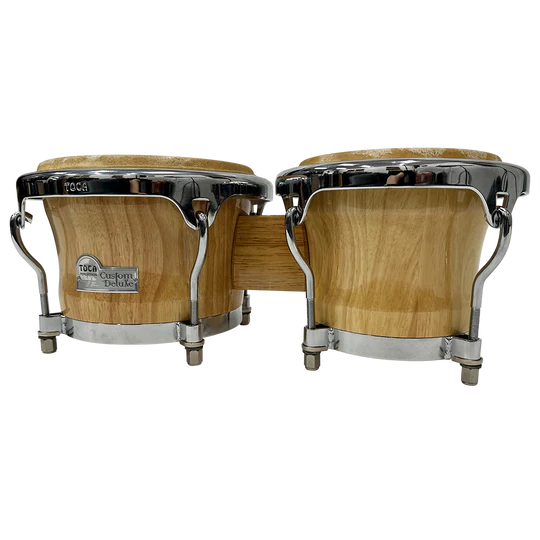 Toca 2150-N Synergy Deluxe Bongos - 6", 6 3/4" (Natural)