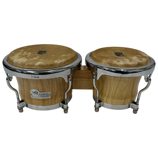 Toca 2150-N Synergy Deluxe Bongos - 6", 6 3/4" (Natural)