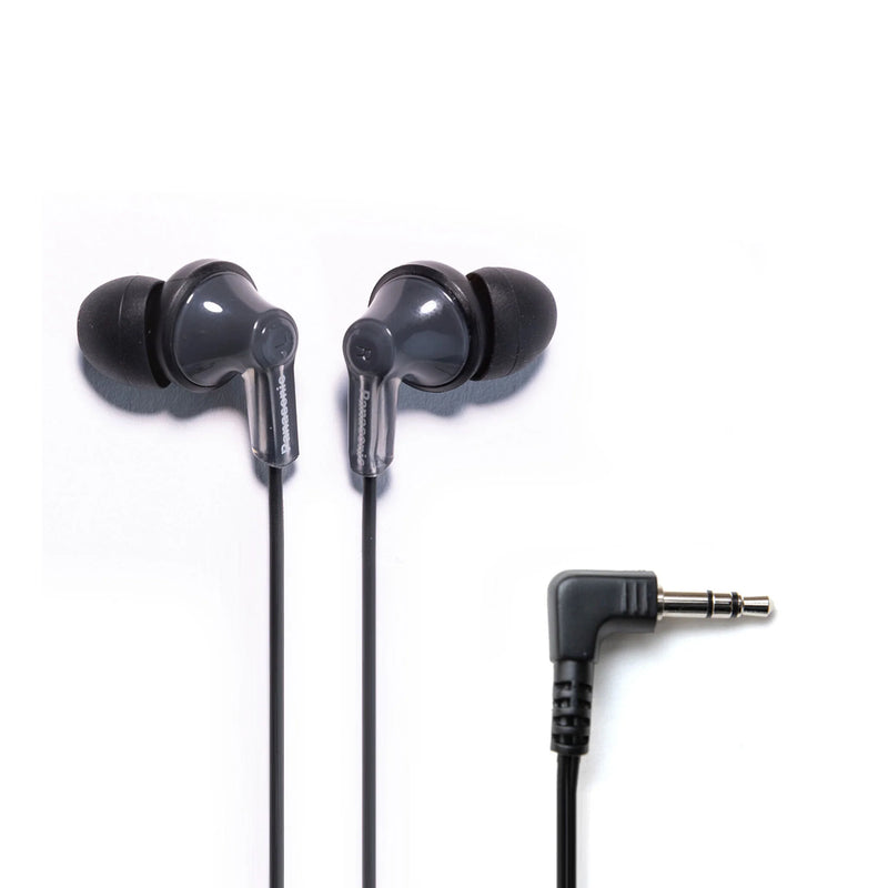 Panasonic RPHJE120K ErgoFit Earbud Headphones - Black