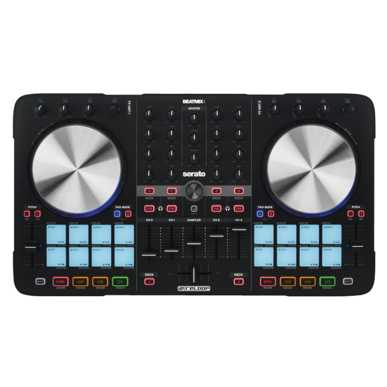 Reloop BEATMIX-4-MK2 Performance-Oriented 4-Channel Serato DJ Controller