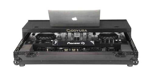 Odyssey FZGSPIXDJRX3WBL Black Label Glide Style Flight Case avec roulettes pour Pioneer XDJ-RX3