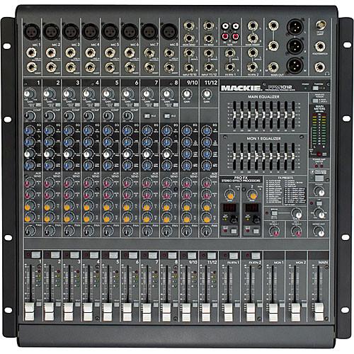 Mackie PPM1012 12-Channel Powered Desktop Mixer with Effects (1000W) (DEMO)