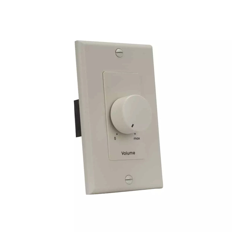 Lowell 25LVC-DA Mono Volume Control Wall Plate (Almond) - 25W