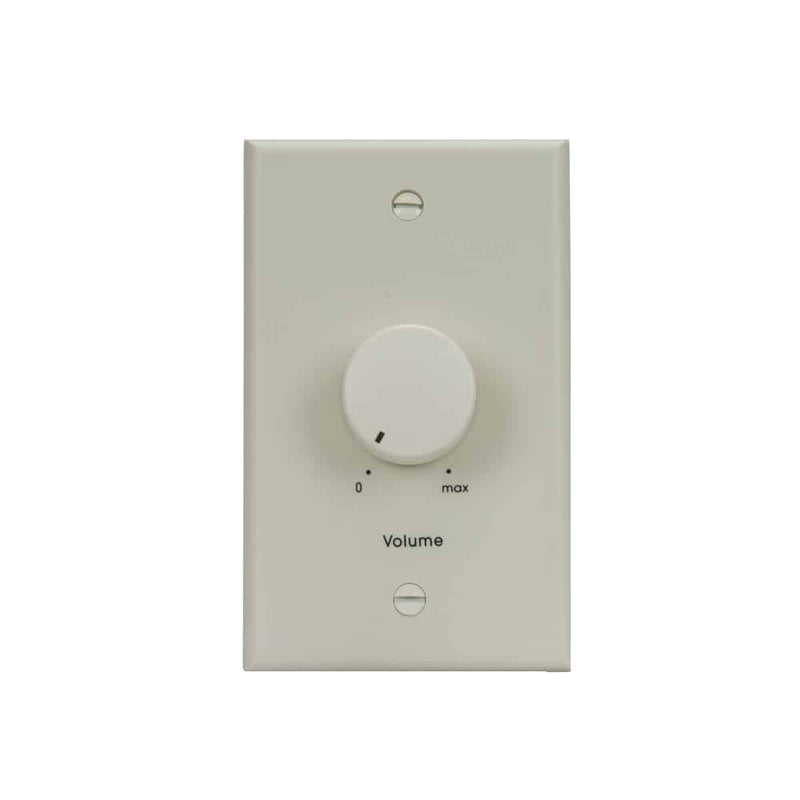 Lowell 25LVC-SA Mono Volume Control Standard Wall Plate (Almond) - 25W