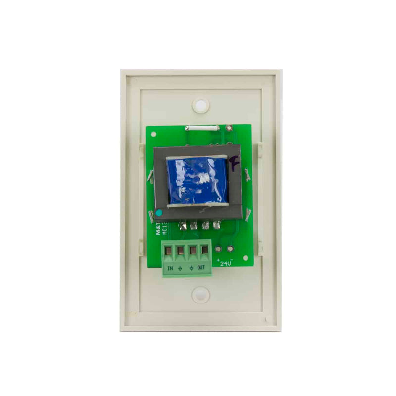 Lowell 25LVC-SA Mono Volume Control Standard Wall Plate (Almond) - 25W