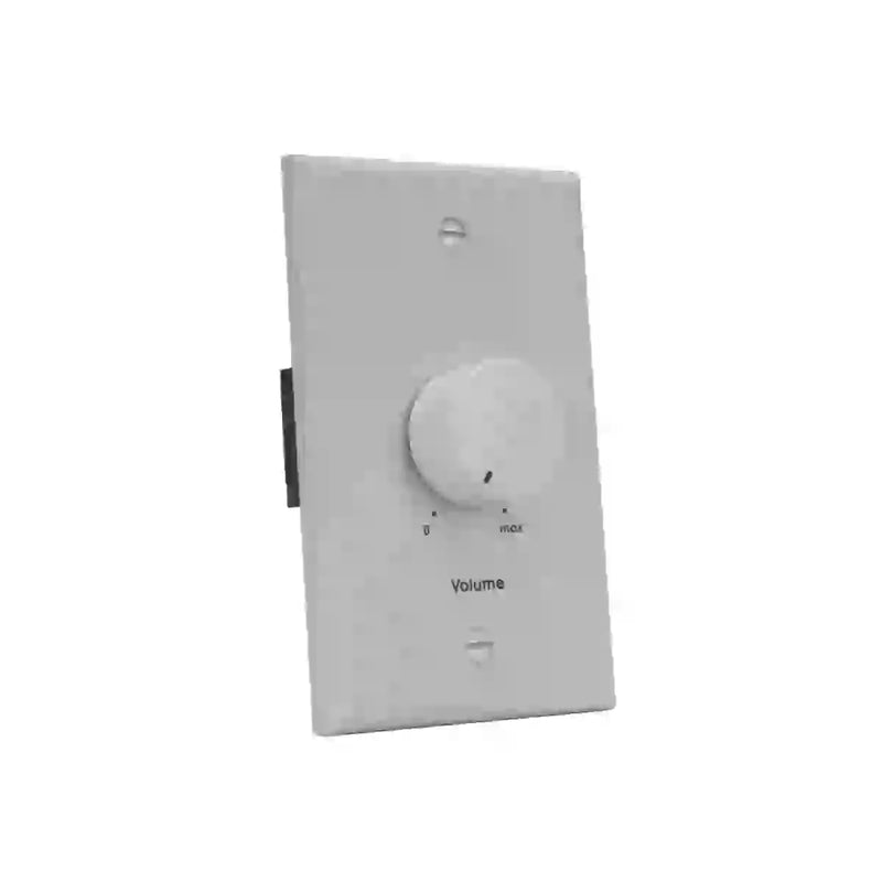 Lowell 25LVC-SA Mono Volume Control Standard Wall Plate (Almond) - 25W