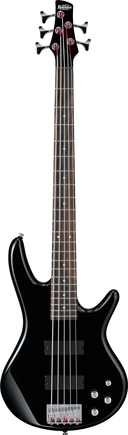 Ibanez GSR205BK 5 cordes - Basse électrique avec Active Bass Boost - Noir