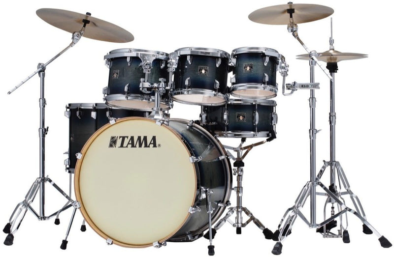 Tama CL72SDIB Superstar Classic 7-Piece Shell Pack (Dark Indigo Burst)