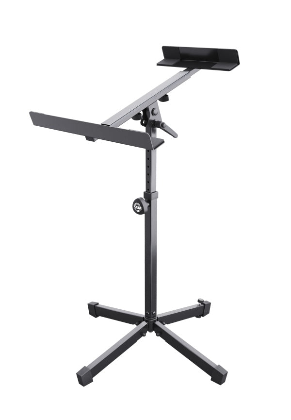 K&M 28070 Steel Hackbrett Stand w/Folding 4-Leg Base