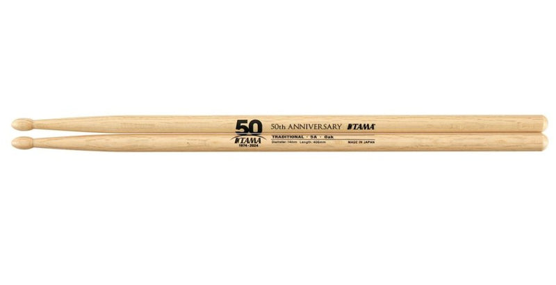 Tama 5A50TH 50th Anniversary Drumstick (Oak) - 5A