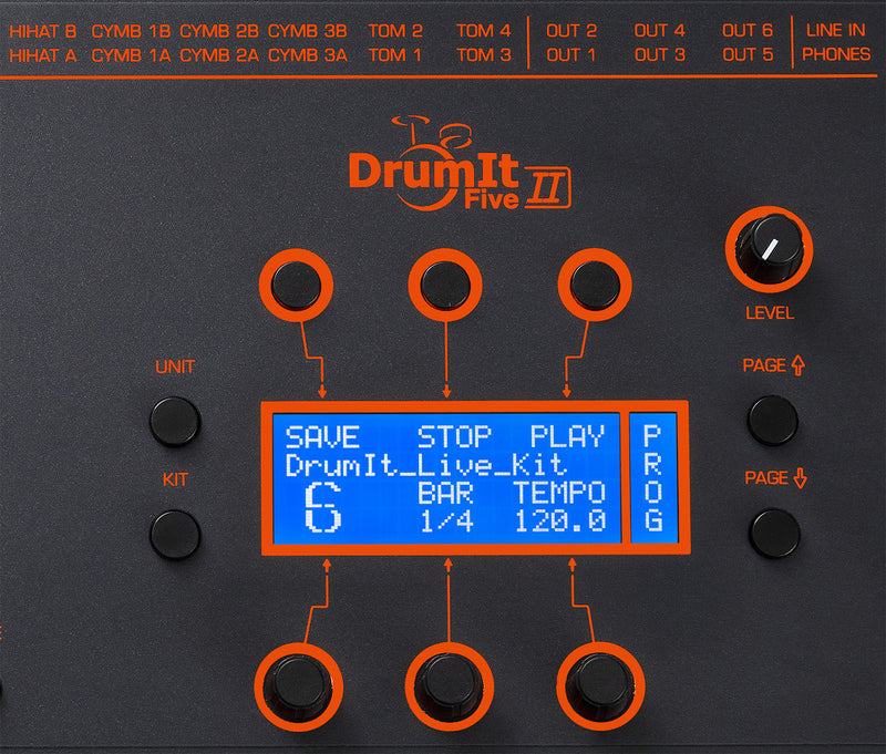 2BOX 11017 Module de batterie DrumIt 5 Mk2