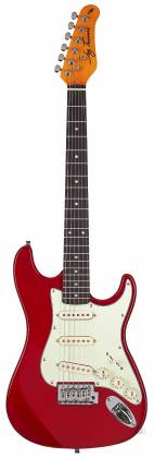 Jay Turser JT-30-MRD Guitare électrique rouge métallisé - Taille 3/4