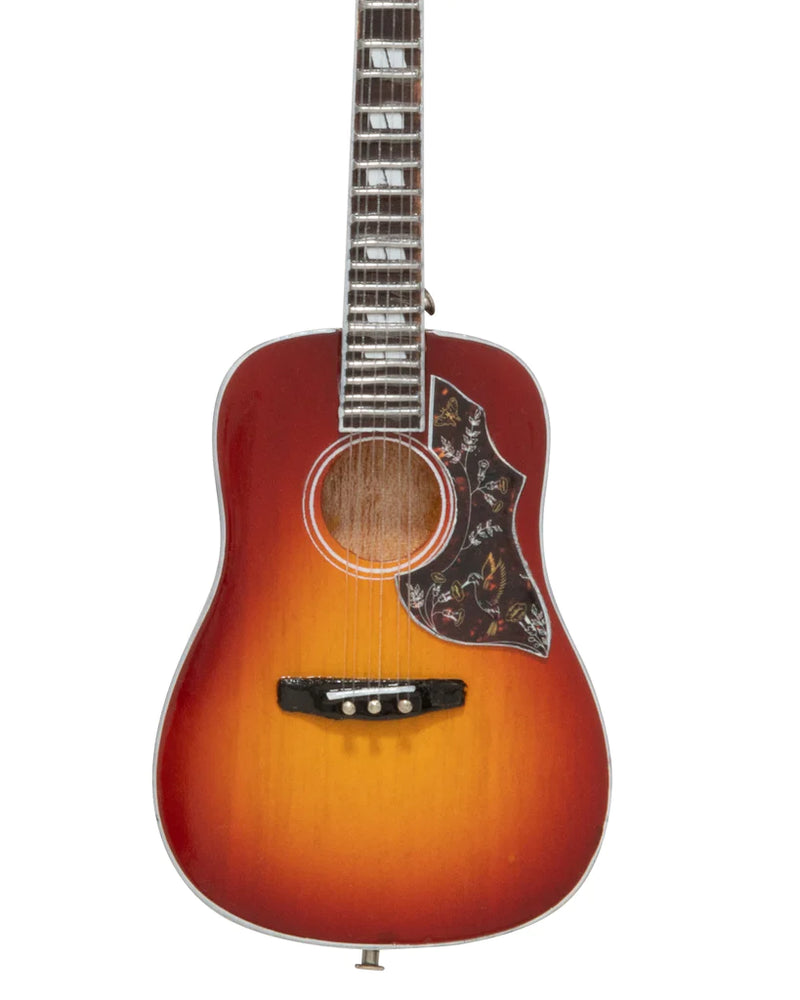 Axe Heaven GO-852 Gibson Colibri vintage Cerise Sunburst Ornement – 15,2 cm