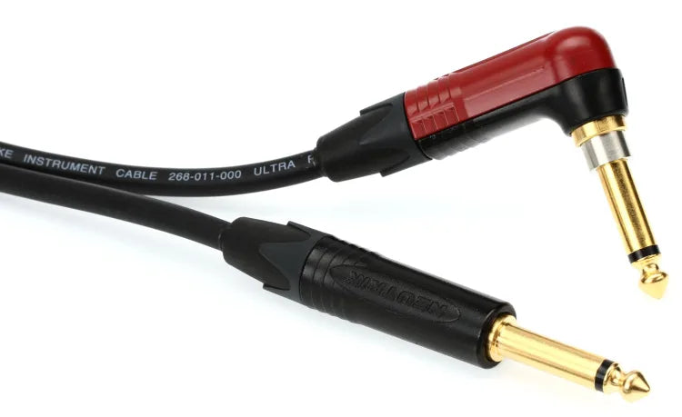PRS Signature Straight to Right Angle Silent Instrument Cable - 25 foot