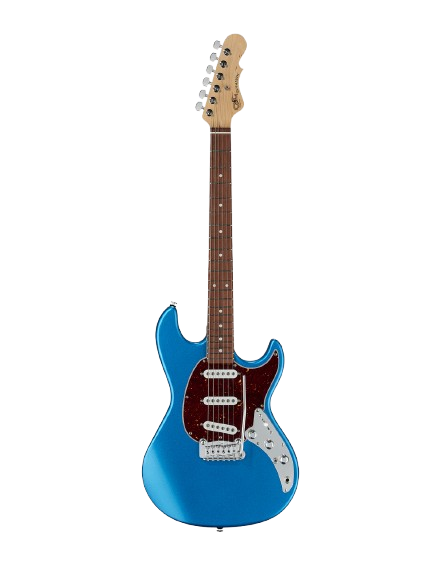 G&L FDSKY-LPB-CR Fullerton Deluxe Skyhawk Electric Guitar (Lake Placid Blue)