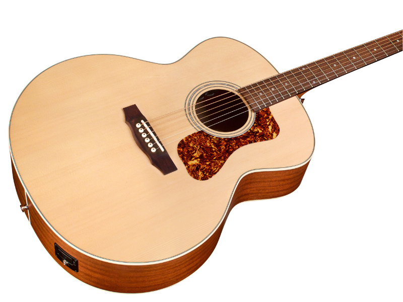 Guild F-240E Westerly Series Jumbo Acoustic Guitar (Natural Satin)