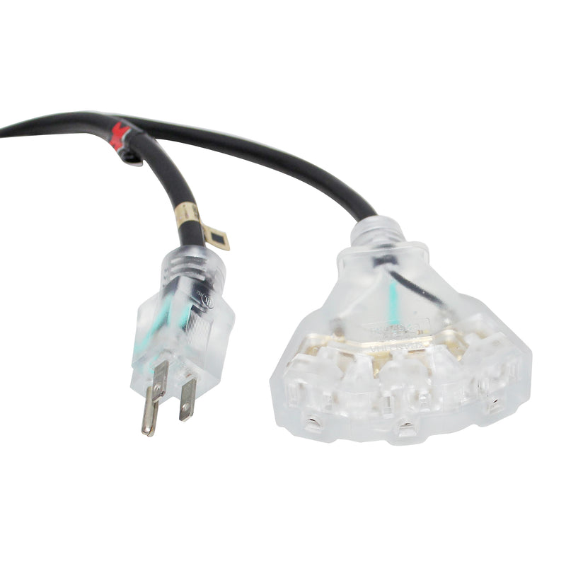 ProX XC-P143-1 110VAC Femelle 18AMP Cordon d'alimentation 14AWG Câble d'extension Cordon d'alimentation - 1'