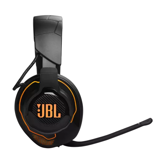 Casque de jeu supra-auriculaire sans fil JBL Quantum 910 avec suppression active du bruit améliorée par suivi de la tête et Bluetooth (noir)