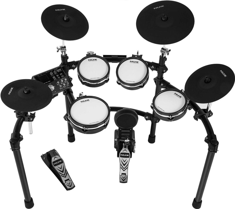 NuX DM-7X Professional Digital Drum Set with All Mesh Heads