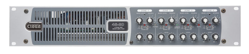 Cloud Electronics 46-80 4 Zone Integrated Mixer Amplifier