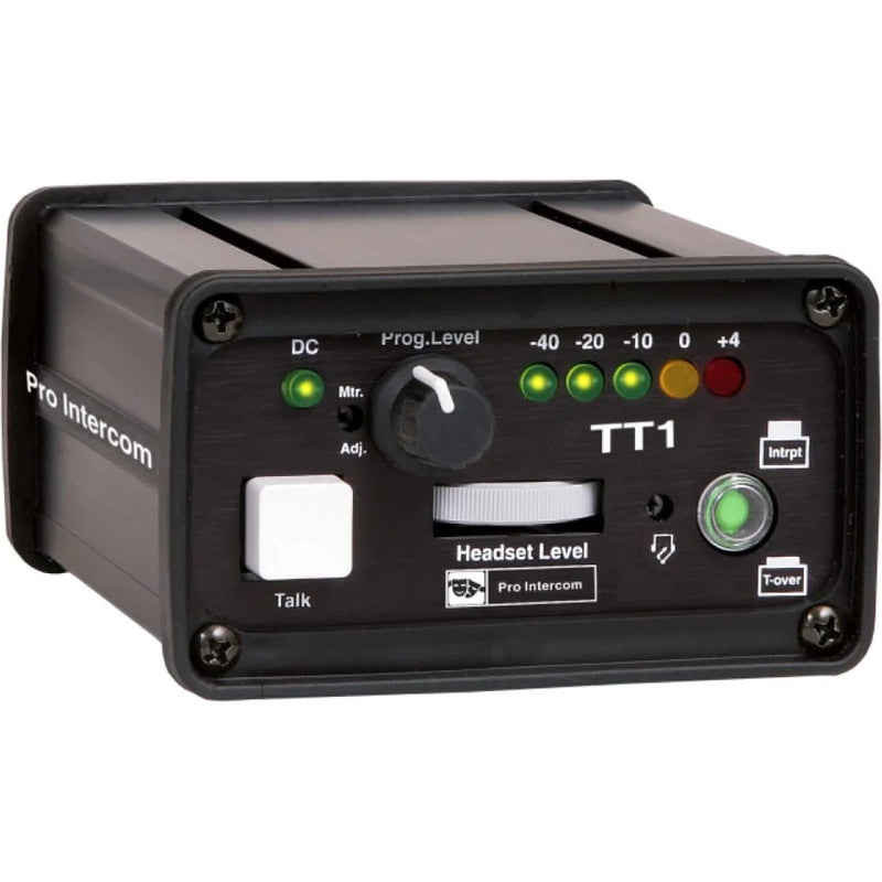 Pro Intercom TT1 Single Circuit Beltpack With Program Input