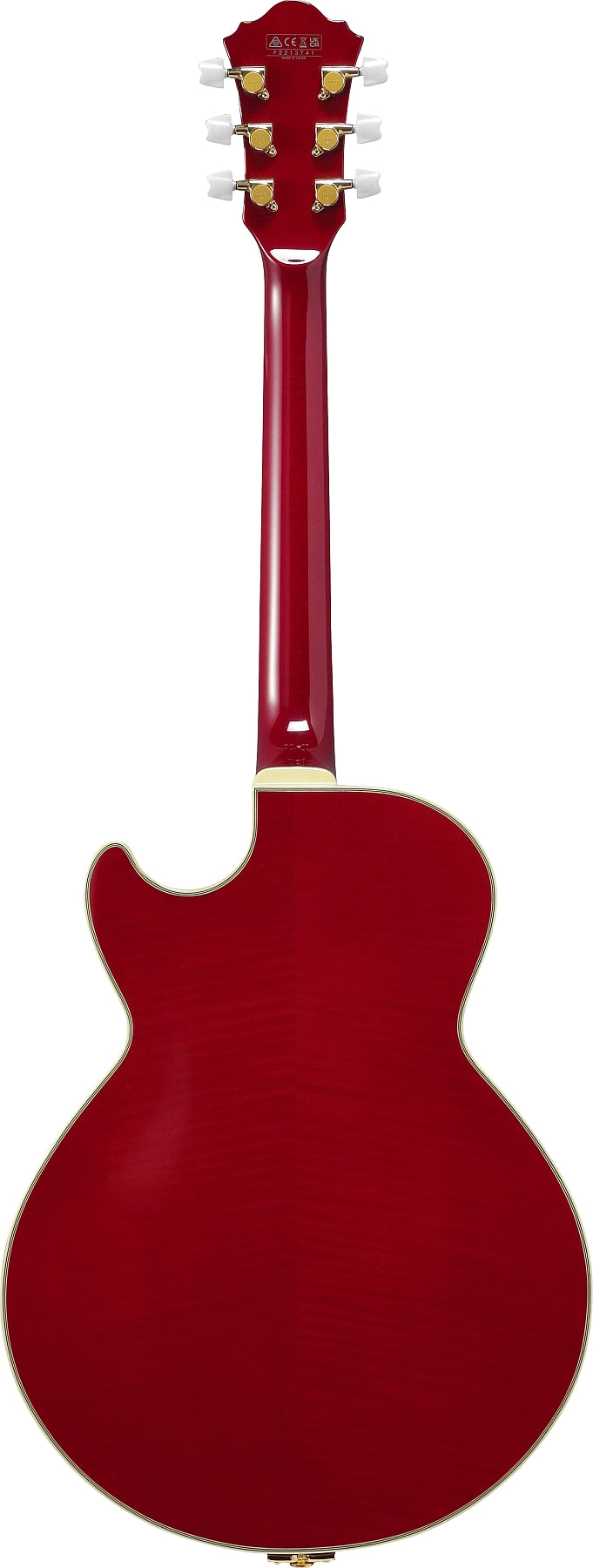 Ibanez GBSP10 Signature Series George Benson Signature Guitare électrique (Rouge)
