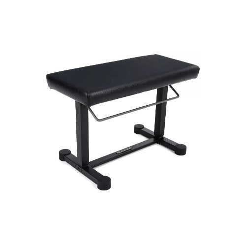 K&M 14080 Pneumatic Steel Piano Bench w/Leatherette Seat