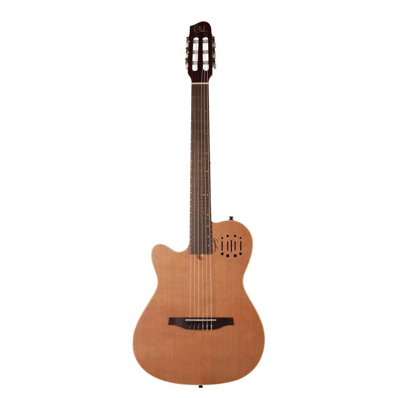 Godin Guitars MULTIAC NYLON ENCORE Guitare électrique/acoustique pour gaucher (Natural SG)