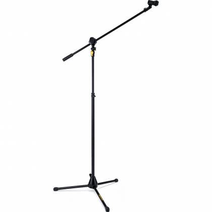 Hercules MS632BPLUS EZ Grip Tripod Microphone Stand w/ 2-in-1 Boom & EZ Microphone Clip