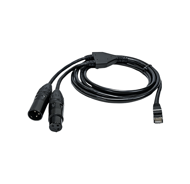 Hollyland HV-CA01 RJ45 to Dual XLR Cable