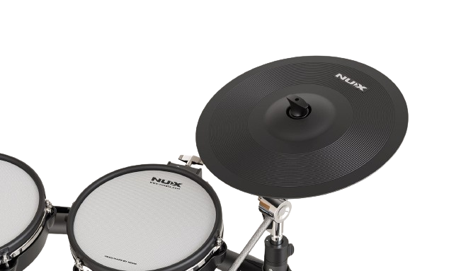 NuX DM-8 9-Piece Professional Digital Electronic Drum Set with Mesh Head