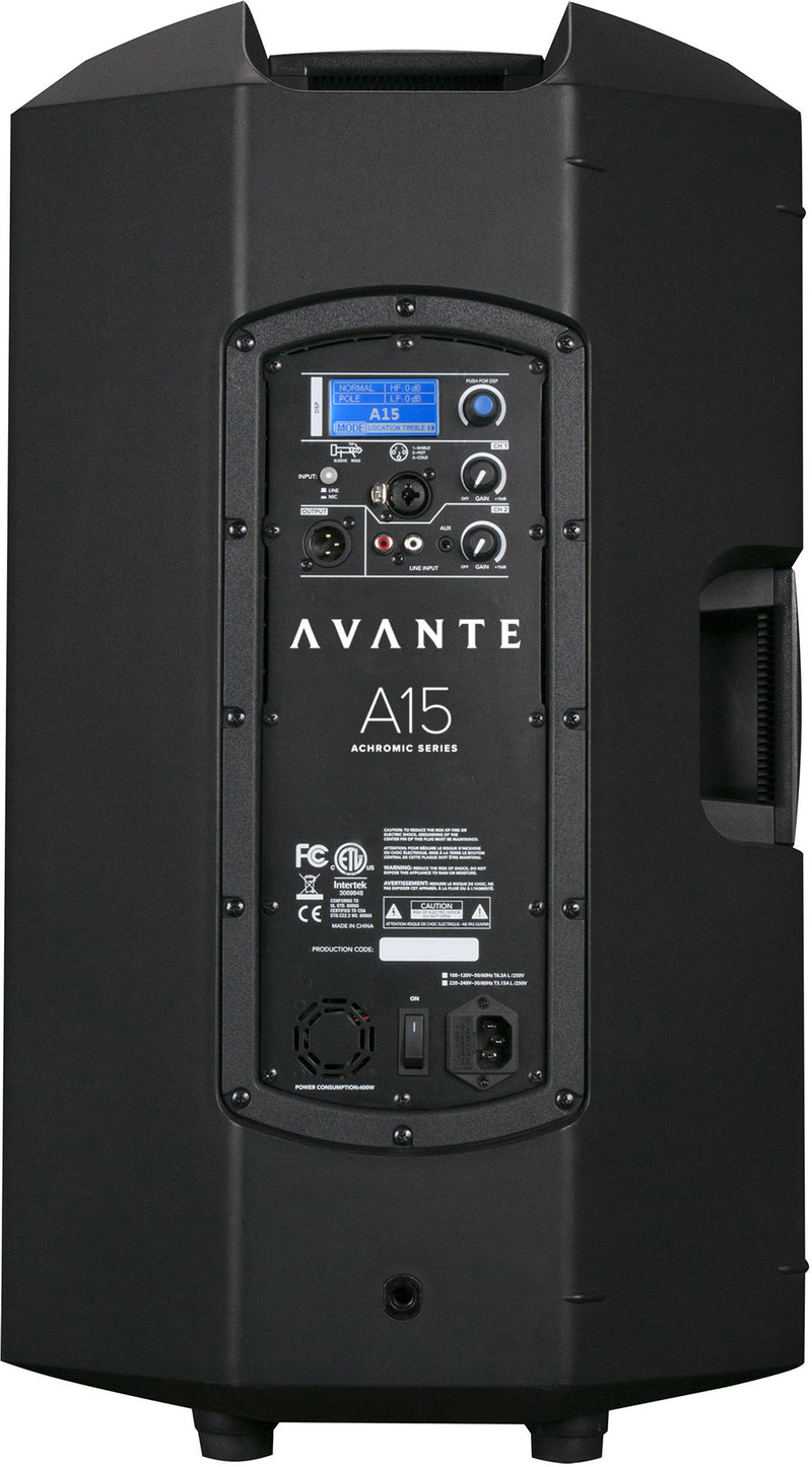 Avante A15 1200W Active Speaker - 15"