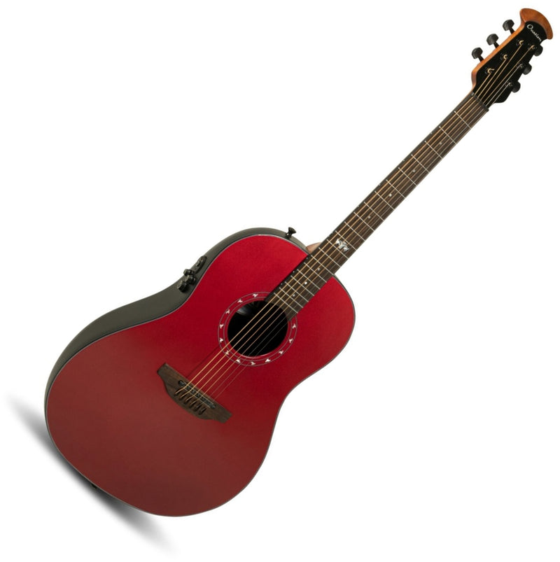 Ovation 1516VRM-G Ultra Series Acoustic Electric Guitar (Vampira Red Metallic)